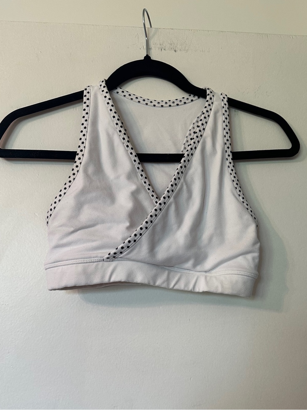 Y2K Lululemon White Sports Bra